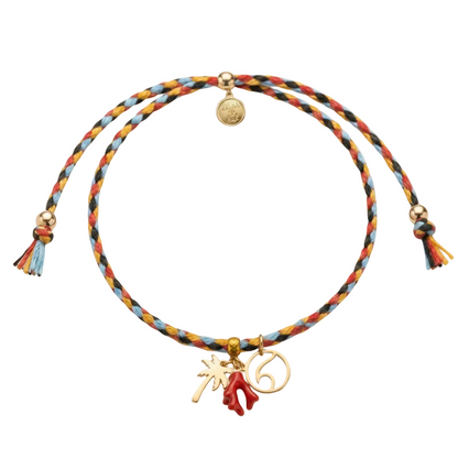 Bracelet with beige background